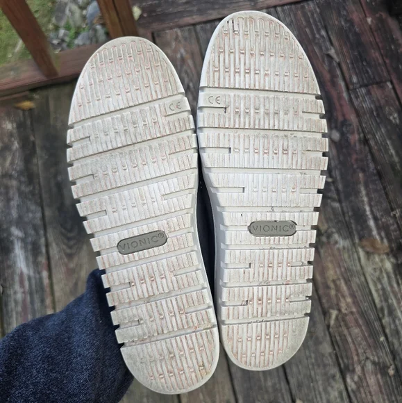 Vionic Womens Uptown Black Leather Loafer, Slip-on, Sz 10 Wide - Picture 12 of 12